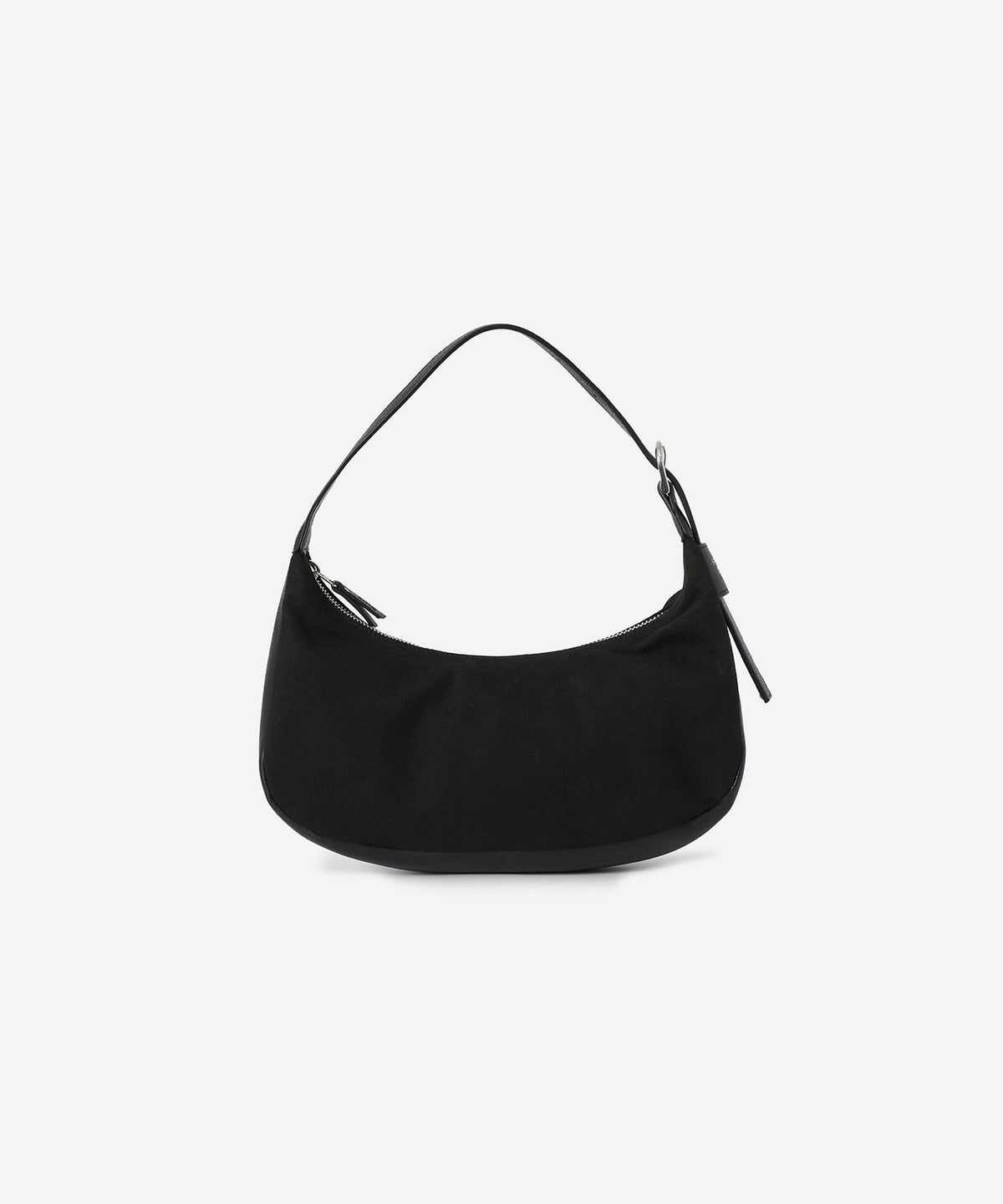 (W) Synthetic Suede Mini Hobo Bag