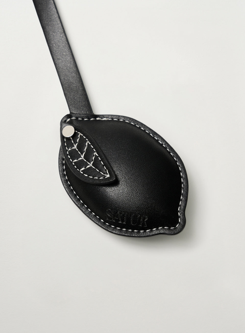 (U) Citron Synthetic Leather Keyring