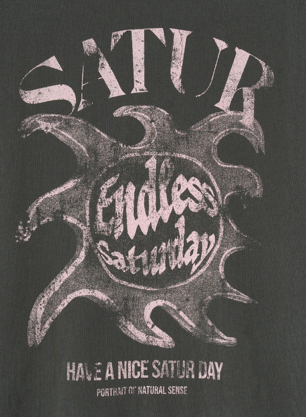 (W) Sun Retro Graphic T-shirts
