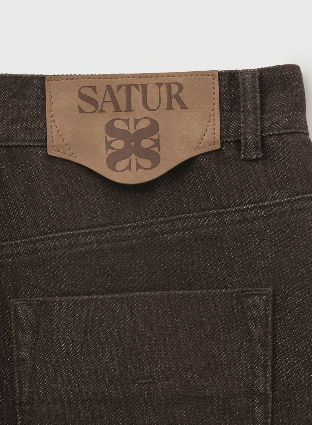 (M) Semi Loose Boots Cut Denim Pants