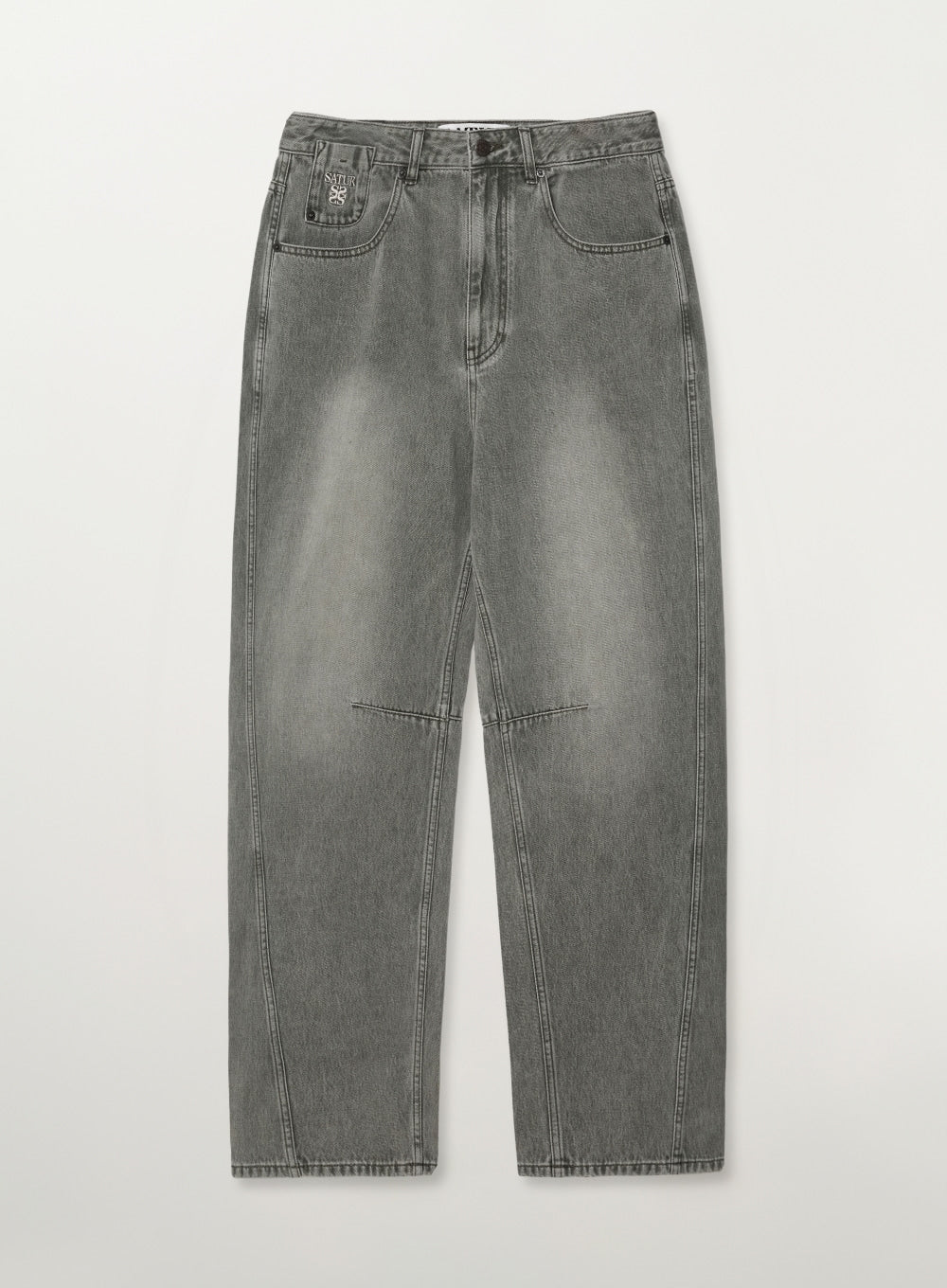 (M) Barrel Fit Color Denim Pants