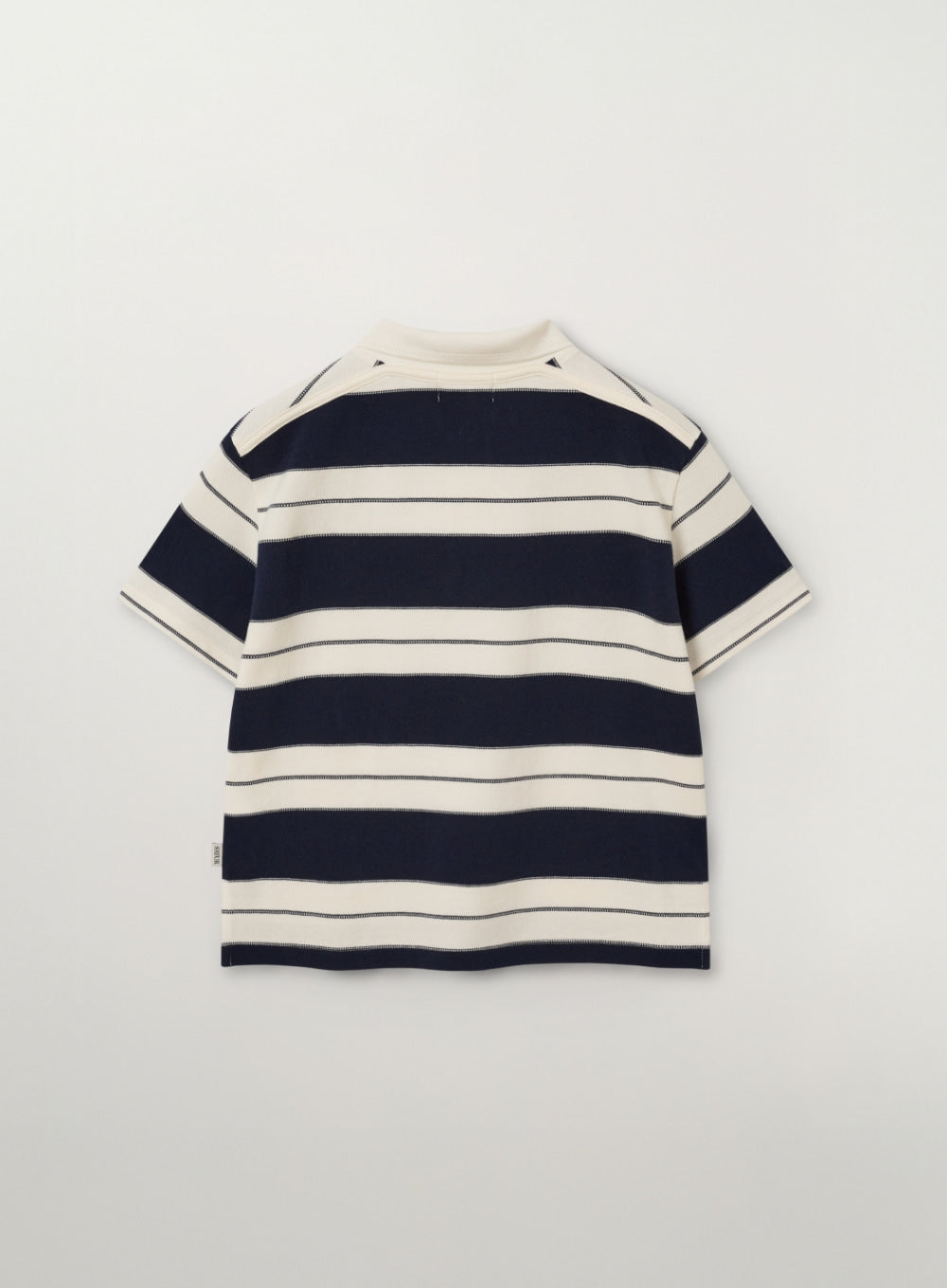 (W) Apero Stripe Pique String T-shirt