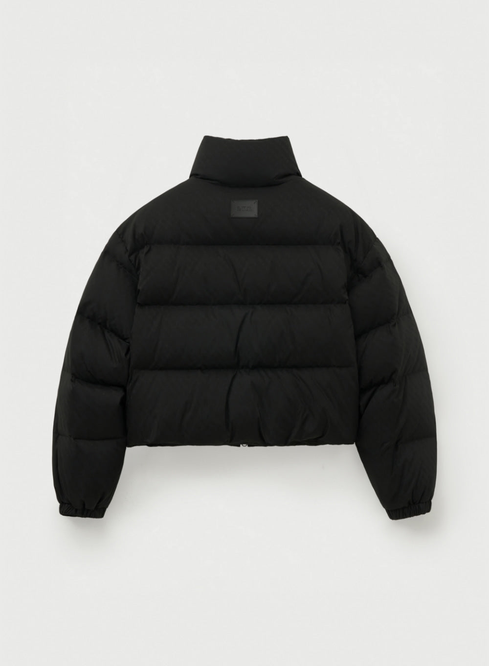 (W) Essential Stand Neck Cropped Down Jacket