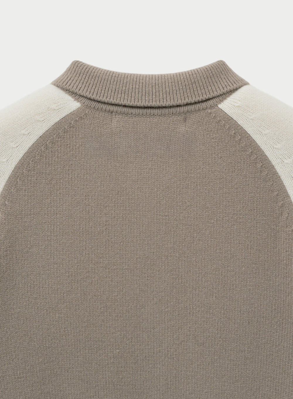 (U) Satur X Lacoste Knit Collar Zip-up