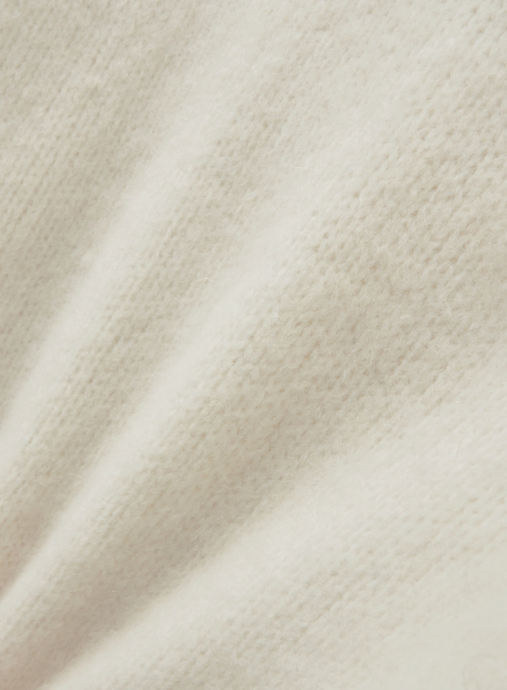 (W) Essen Two-Tone Mohair Pullover Knit