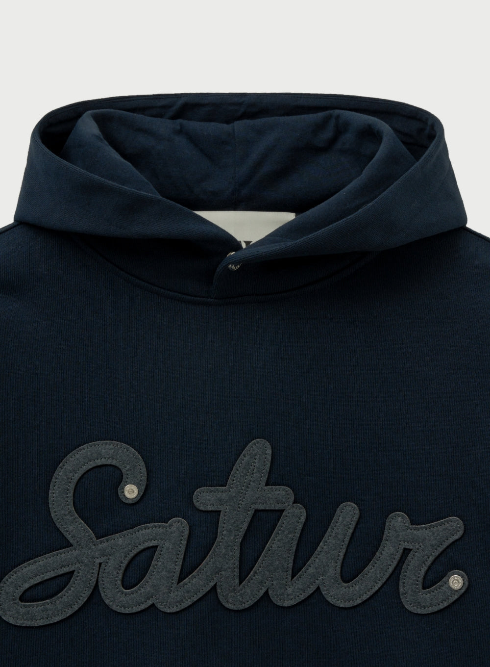 (U) Satur Applique Rivet Hoodie