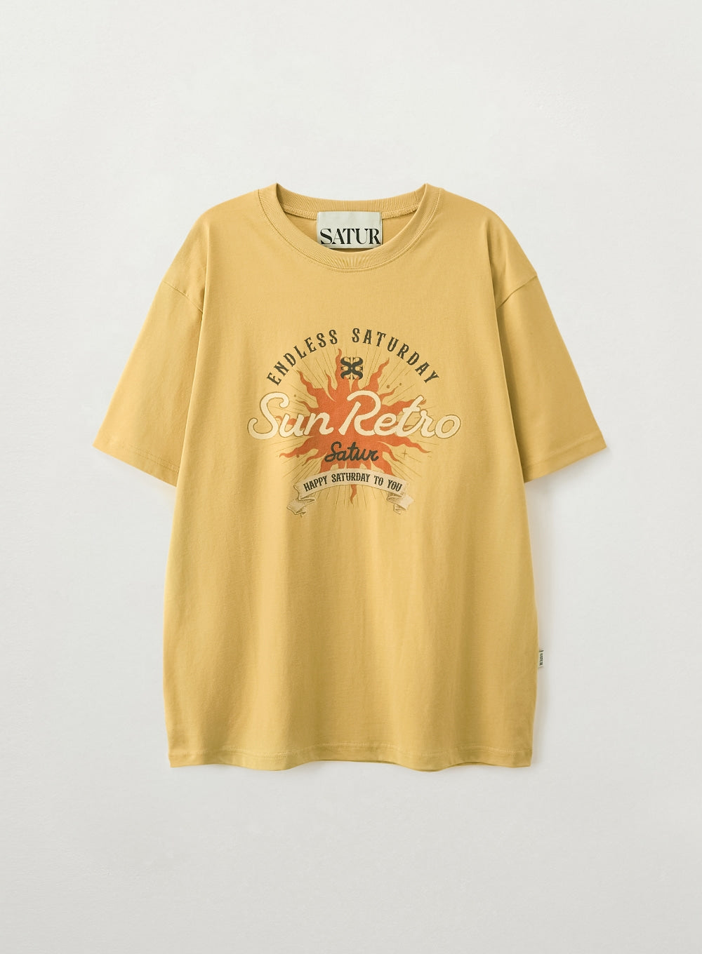 (U) New Sun Retro Half T-Shirt