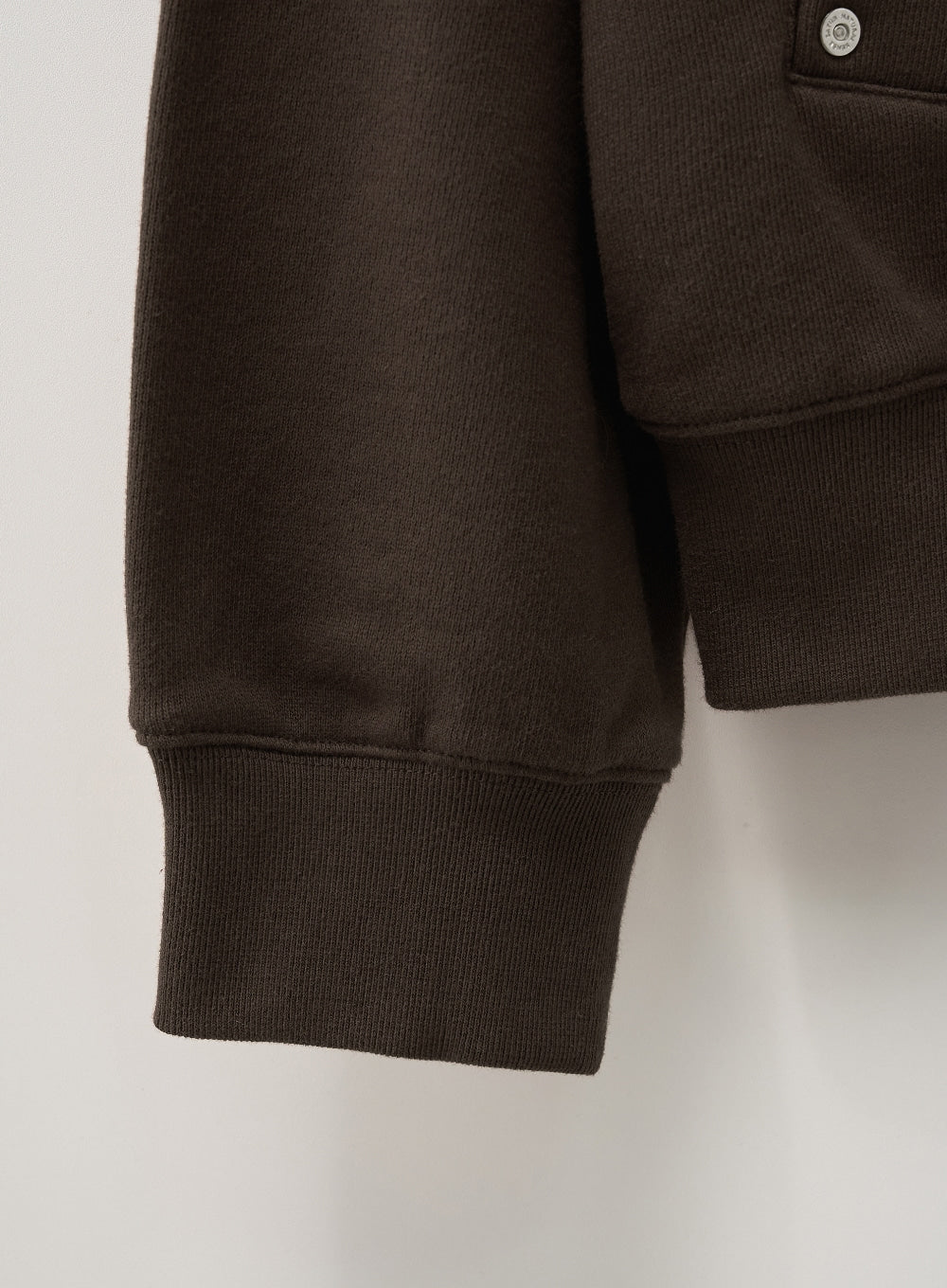 (U) Rivet Applique Pocket Logo Hoodie