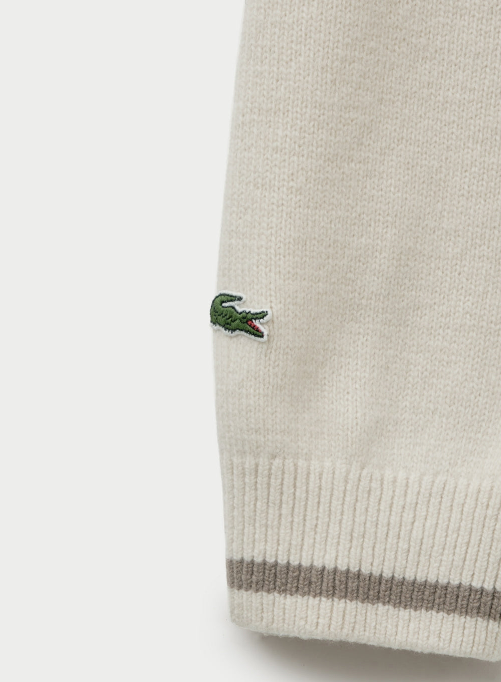 (U) Satur X Lacoste Knit Collar Zip-up