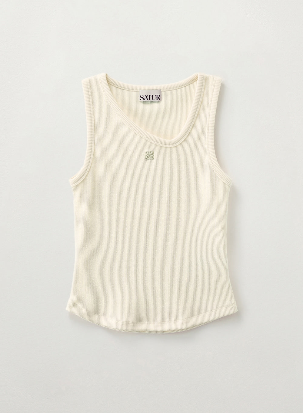 (W) Unbalance Neck Logo Sleeveless