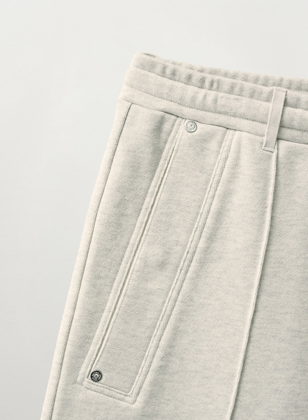 Teo Cotton Half Banding Bermuda Pants