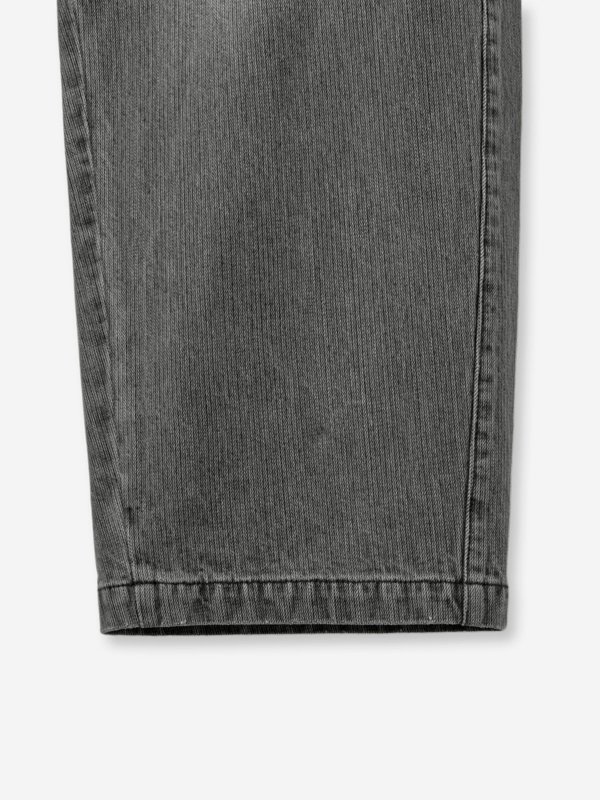 (M) Wide Fit Slub Denim Pants