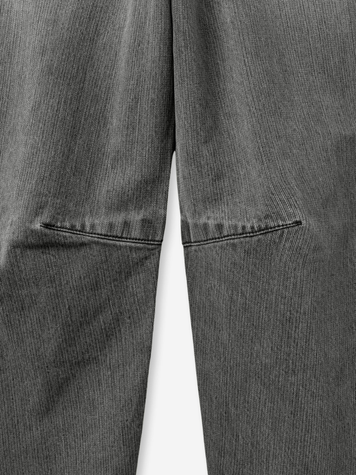 (M) Wide Fit Slub Denim Pants