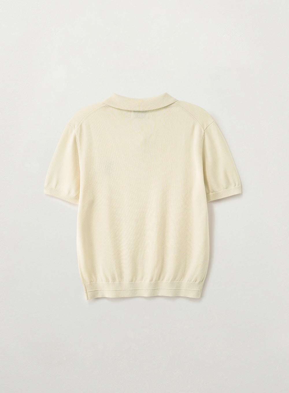 (W) Classic Collar Half Knit