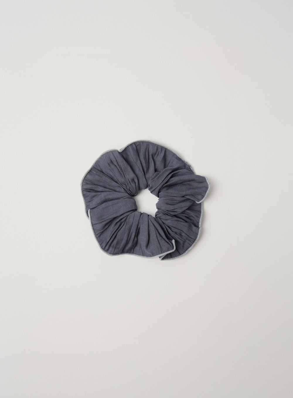 (W) Wrinkle Color-block Scrunch