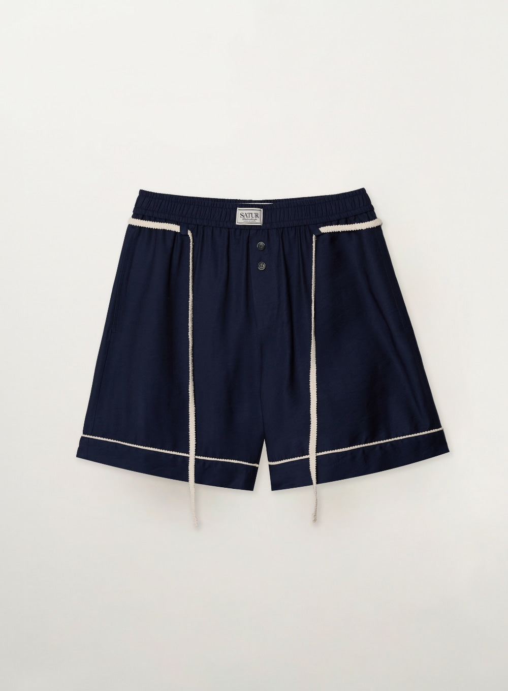 (U) Homewear Lace Up Banding Shorts.