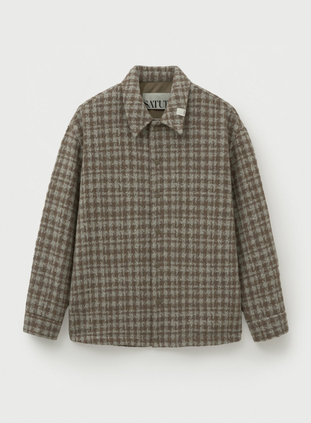 (U) Check Fleece Shirt Jacket