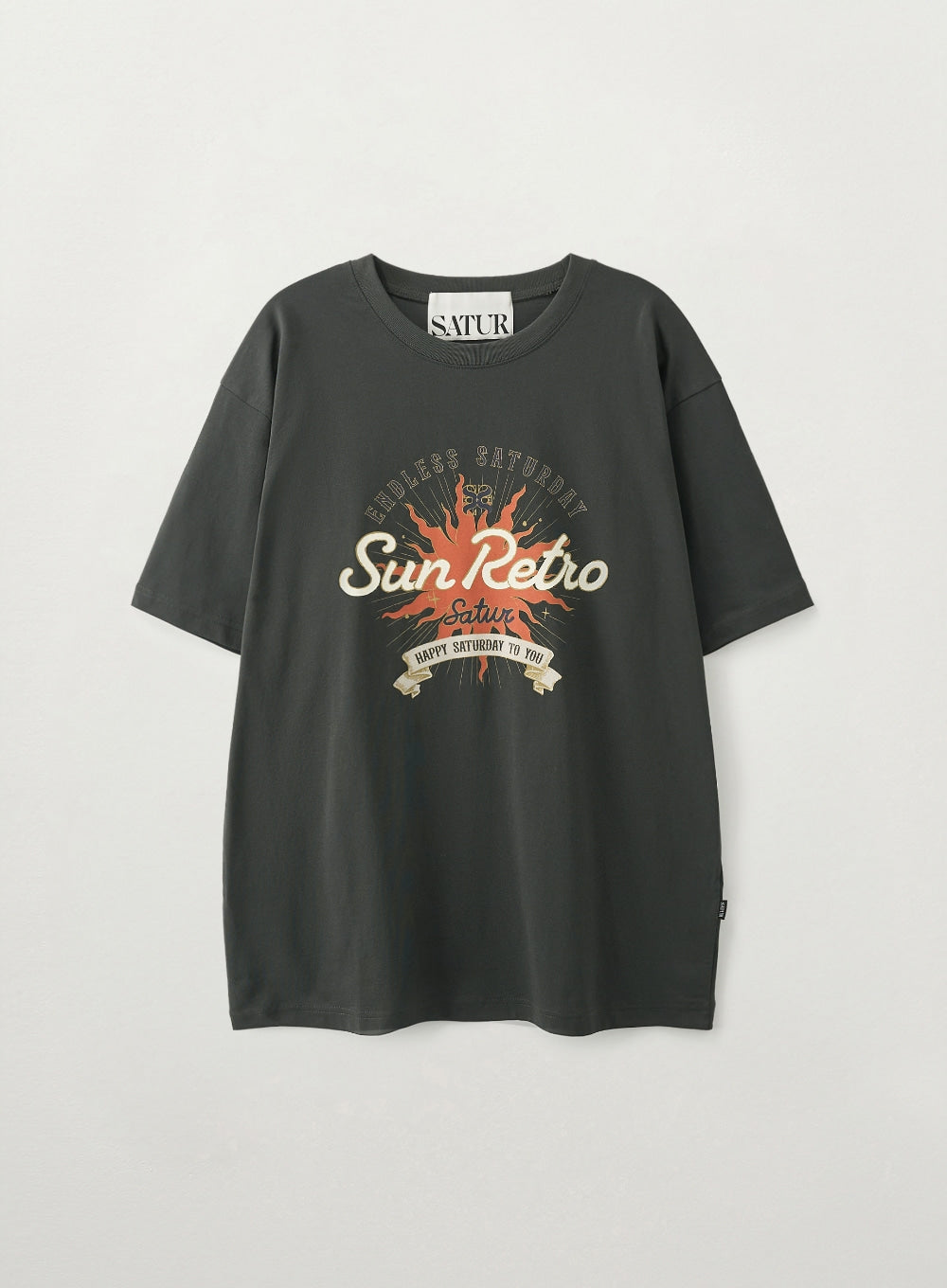 (U) New Sun Retro Half T-Shirt