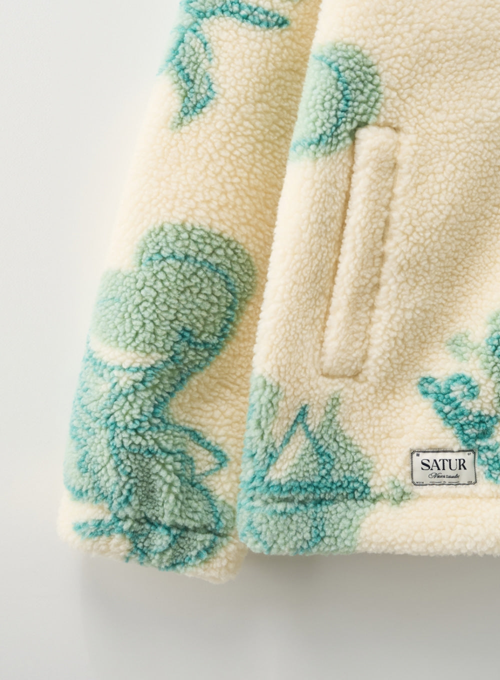 (U) Angel Fleece Zip-up