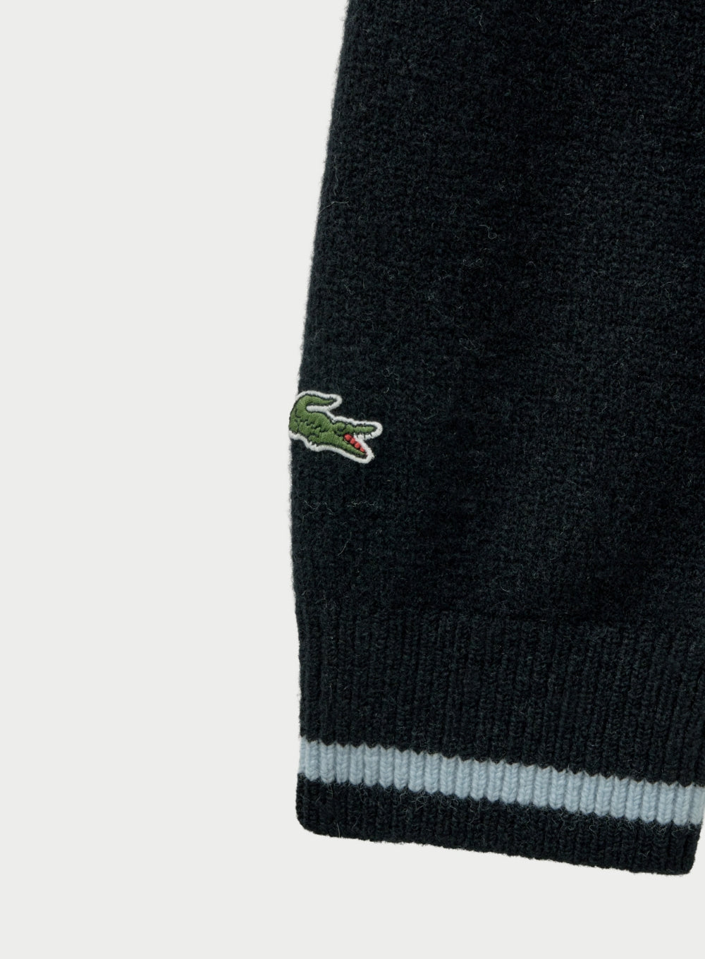 (U) Satur X Lacoste Knit Collar Zip-up