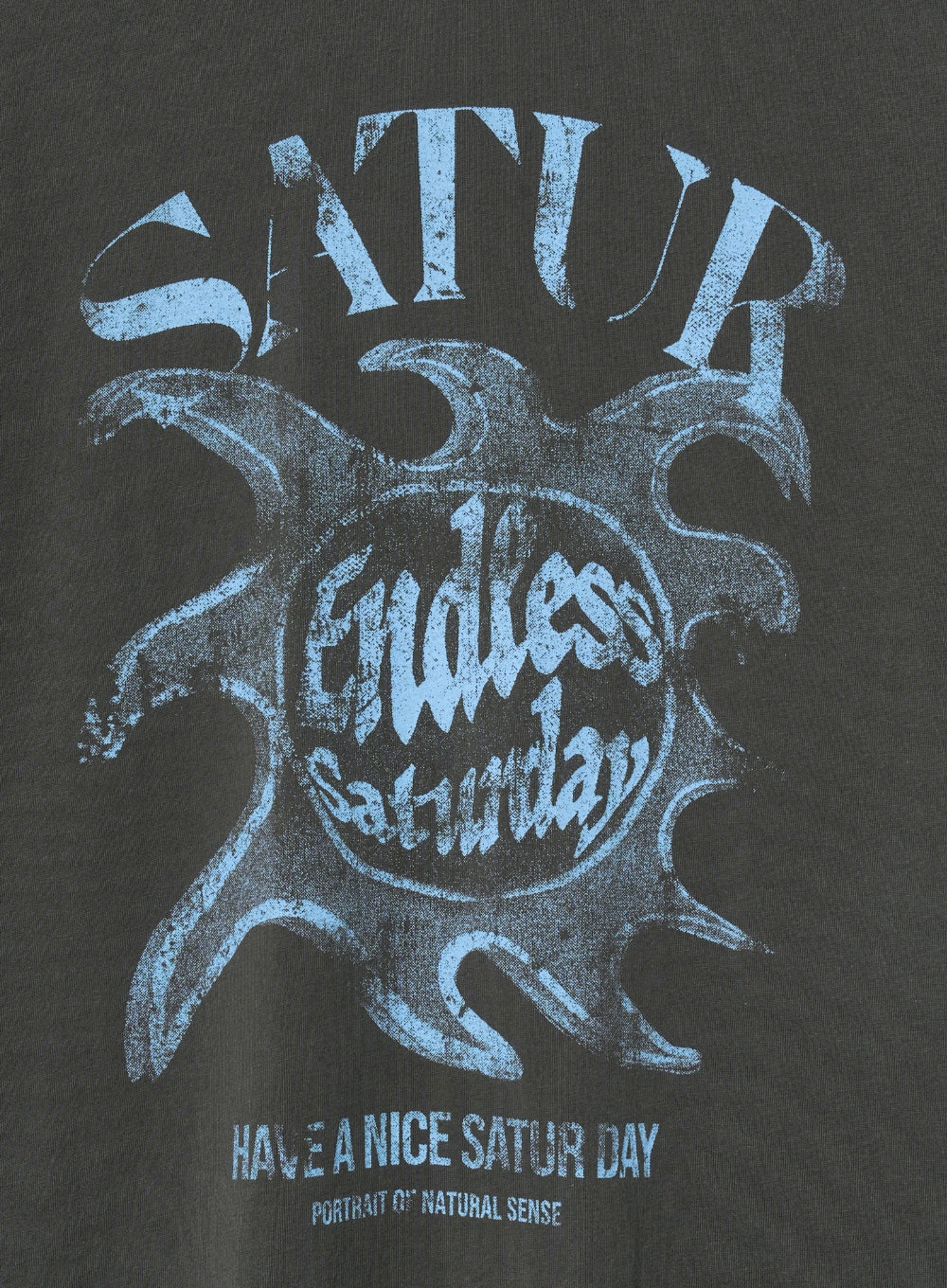 (M) Sun Retro Graphic T-shirts