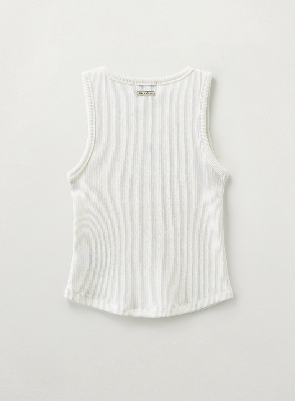 (W) Unbalance Neck Logo Sleeveless