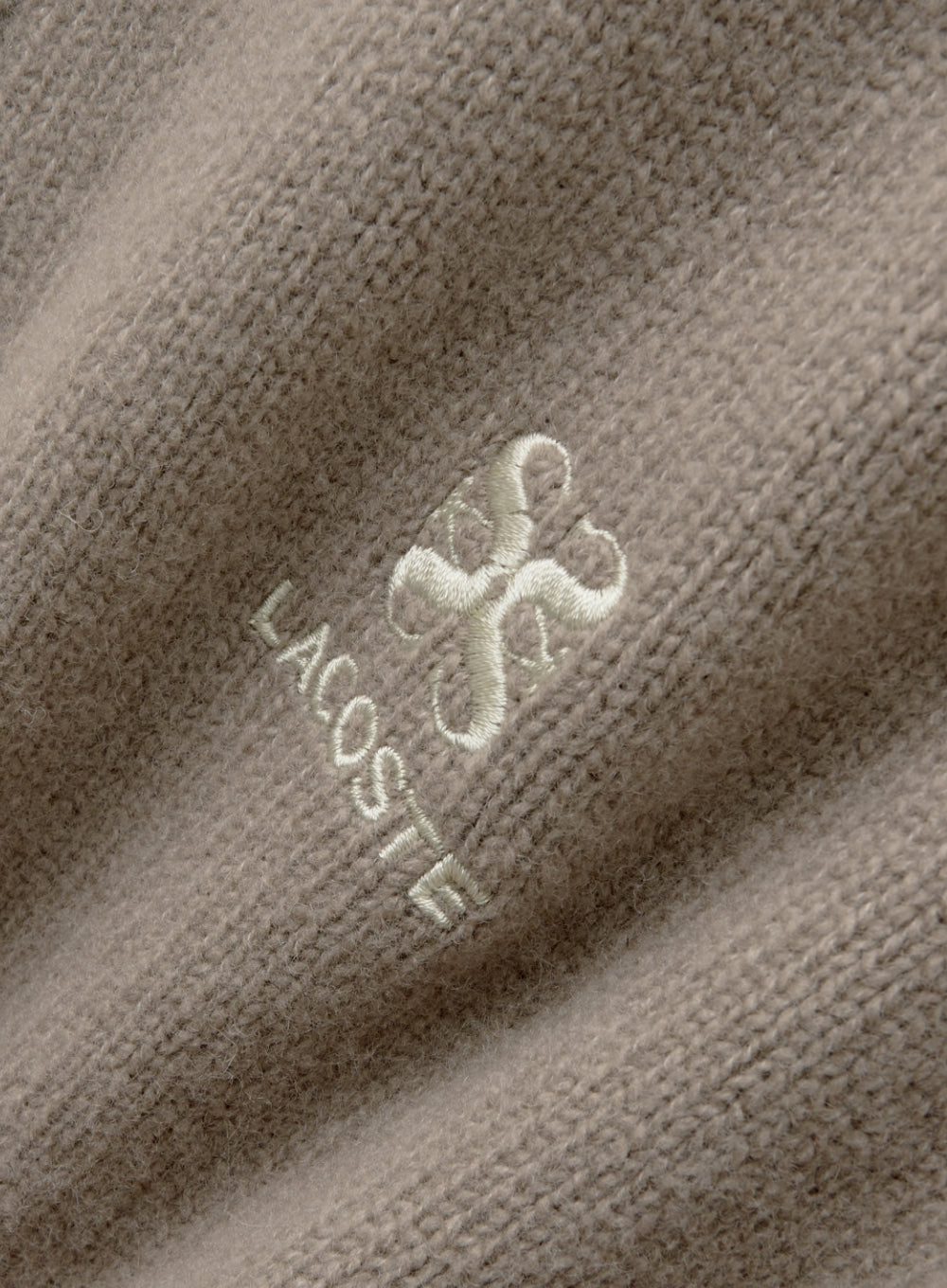(U) Satur X Lacoste Knit Collar Zip-up