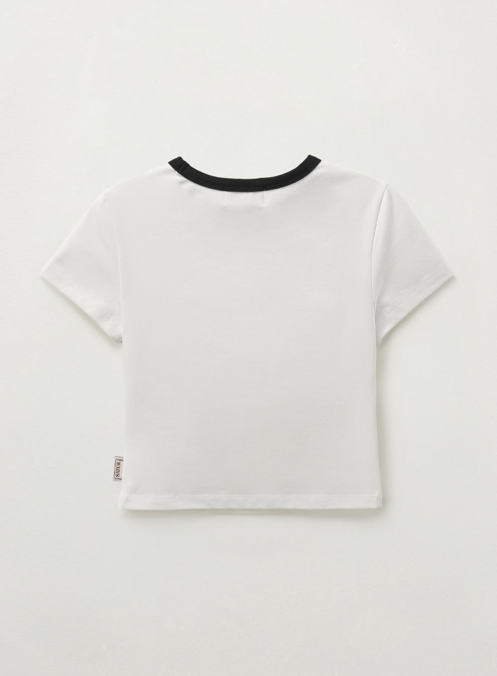 (W) Apero Slim Cropped Fit Ringer T-shirts