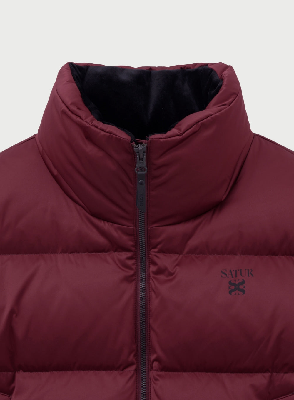 (W) Essential Stand Neck Cropped Down Jacket