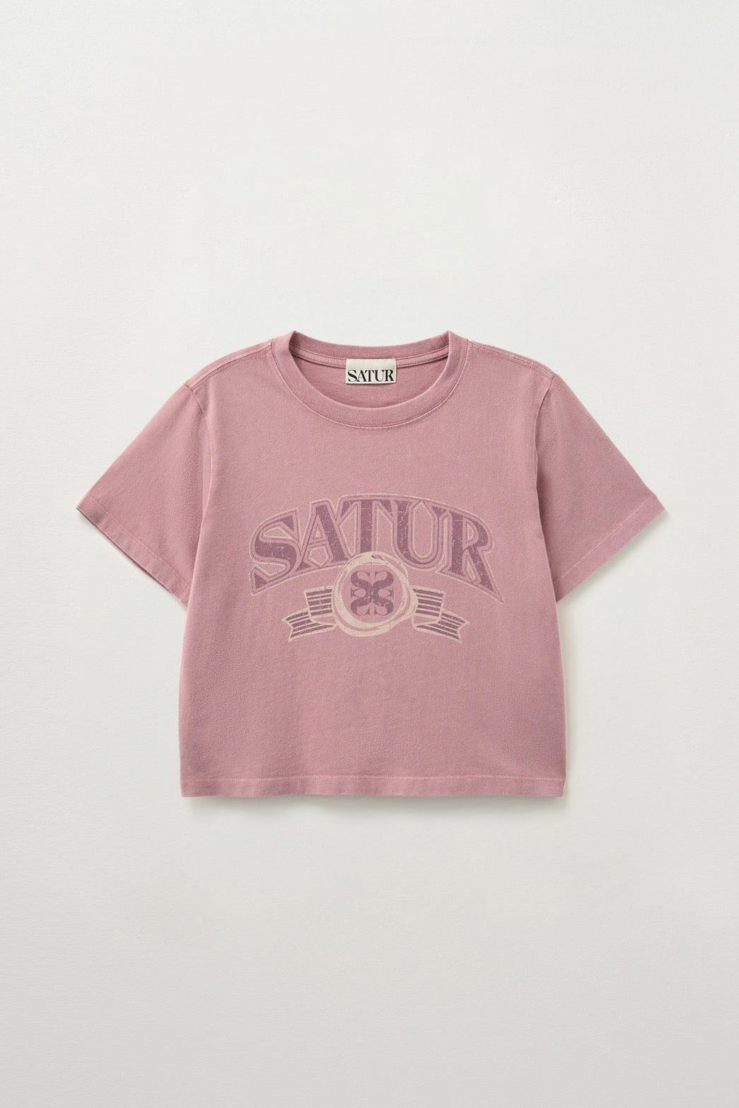 (W) Arch Logo Pigment Washed T-shirt