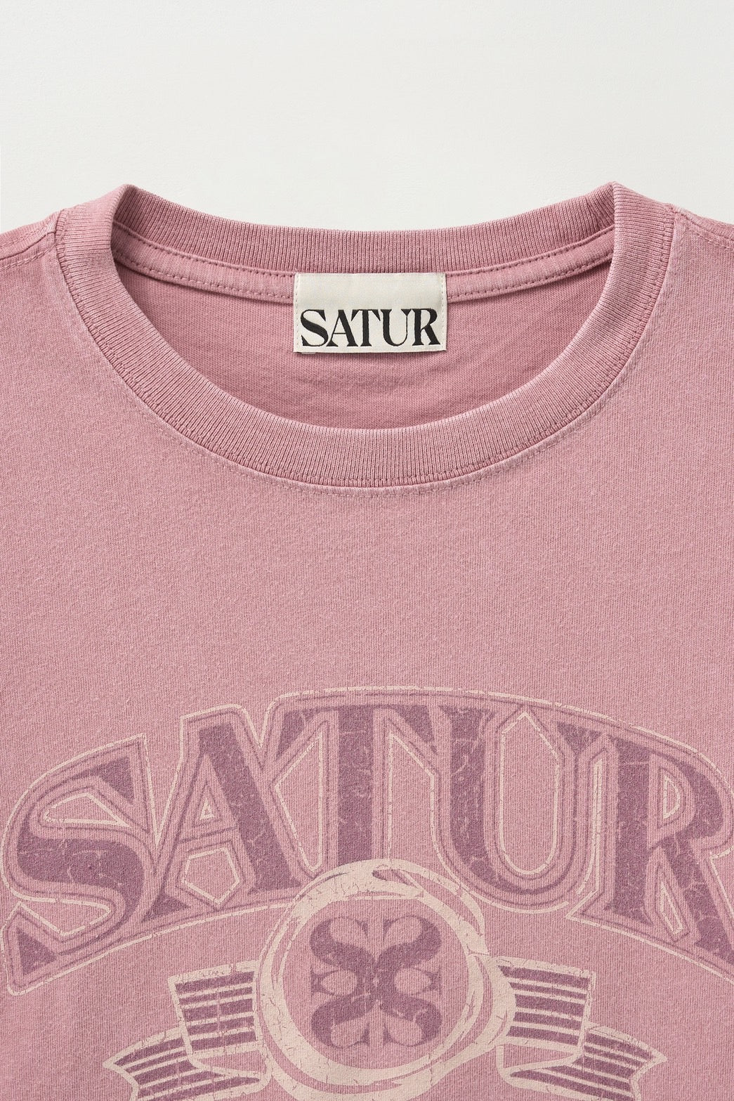(W) Arch Logo Pigment Washed T-shirt