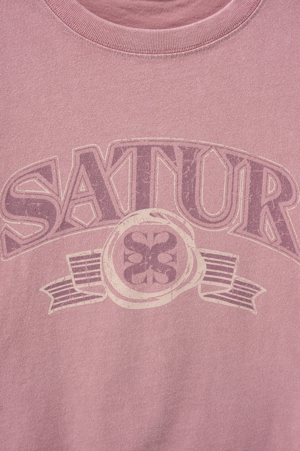 (W) Arch Logo Pigment Washed T-shirt