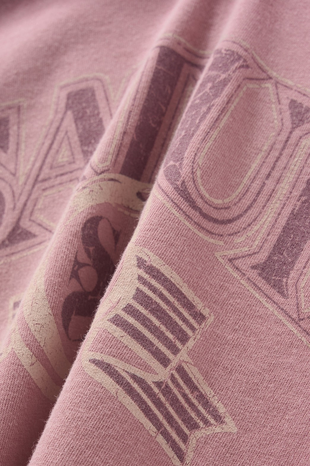 (W) Arch Logo Pigment Washed T-shirt