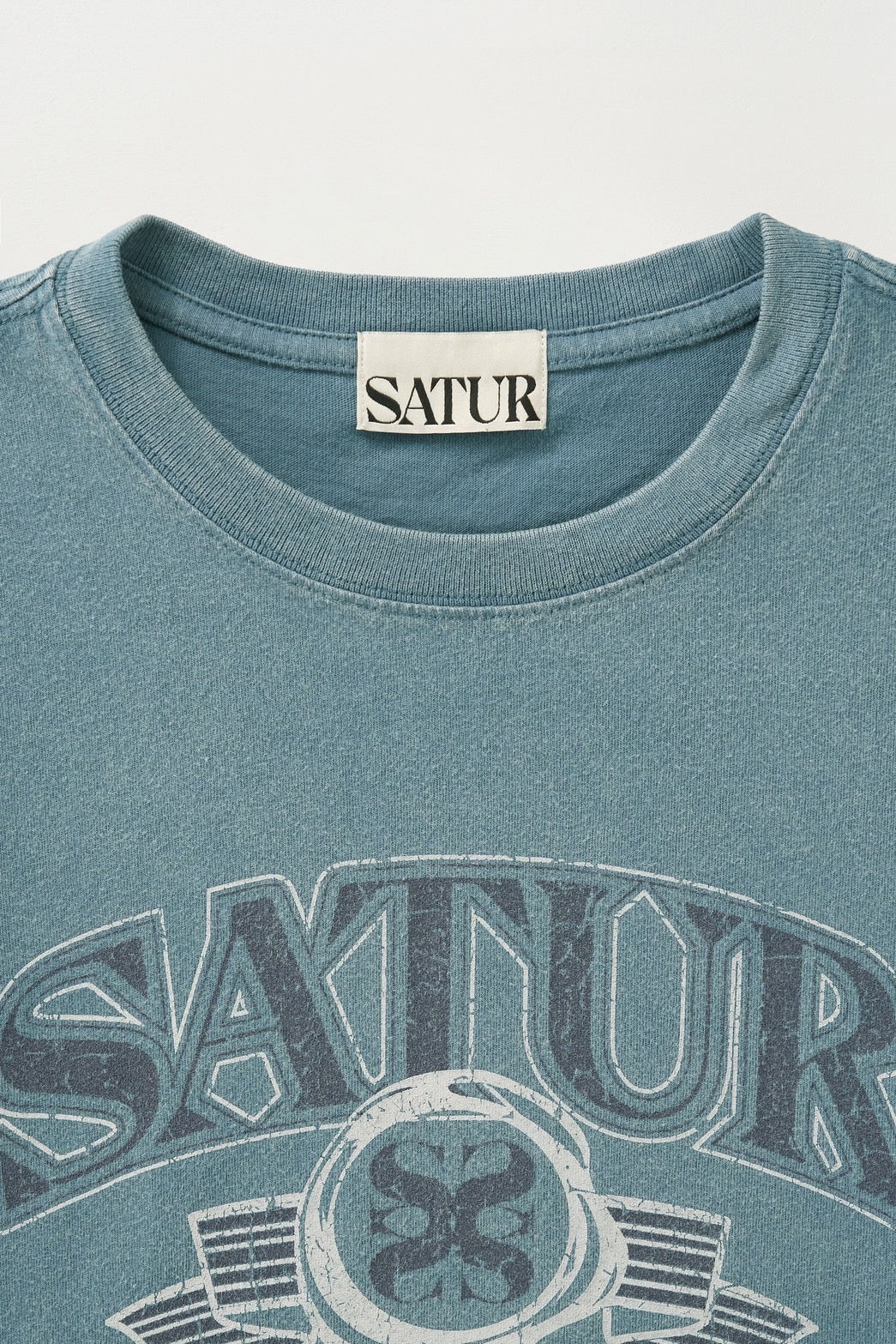 (W) Arch Logo Pigment Washed T-shirt