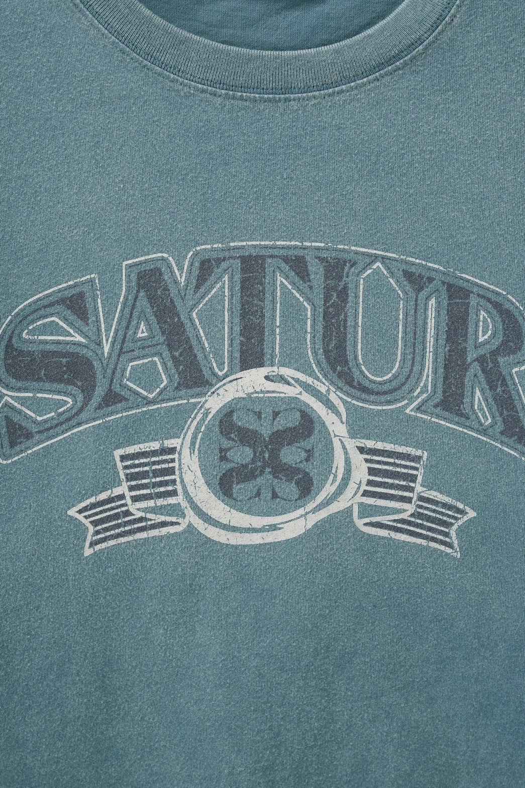 (W) Arch Logo Pigment Washed T-shirt