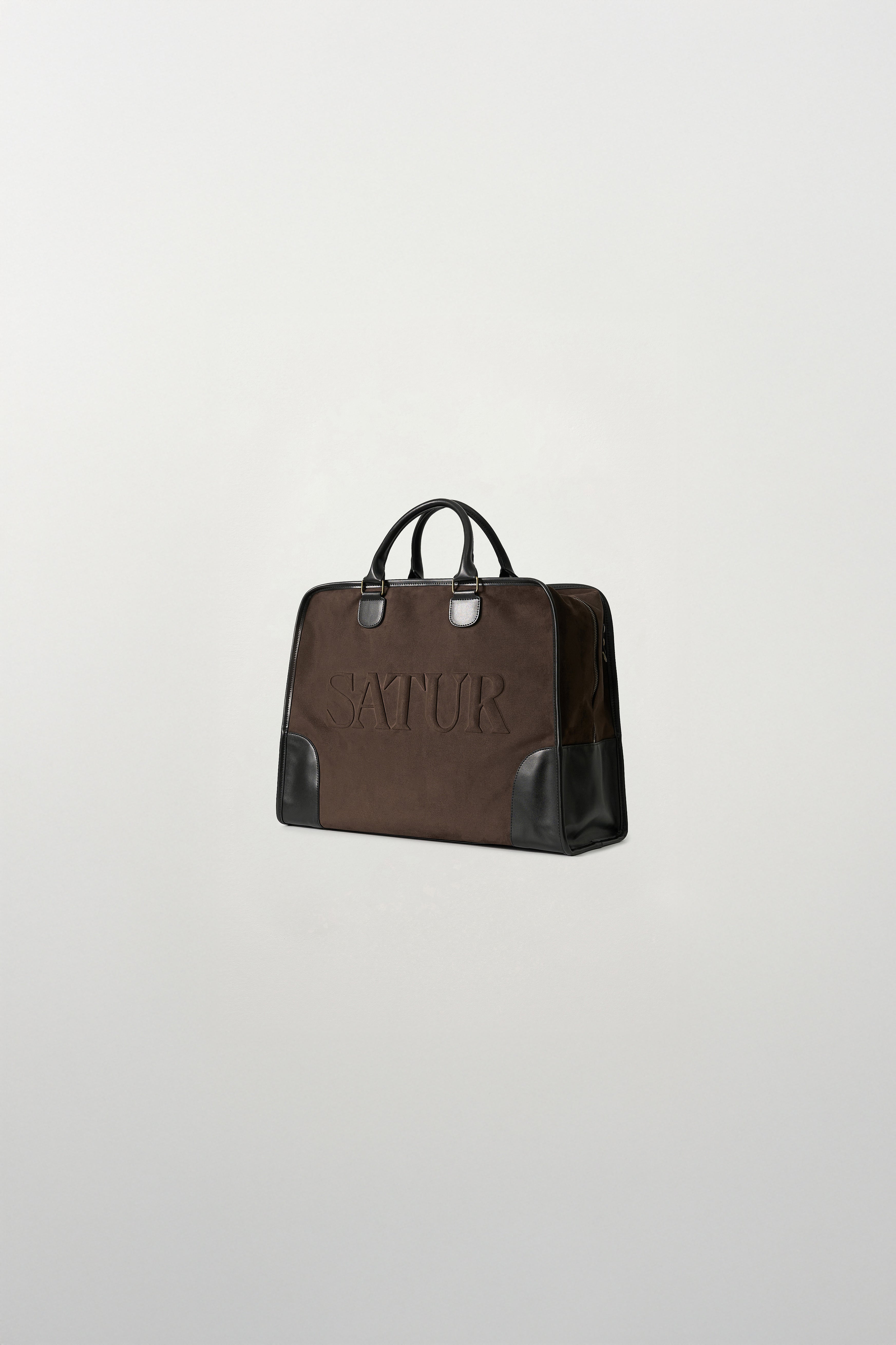 (M) Verona Synthetic Suede Big Boston Bag
