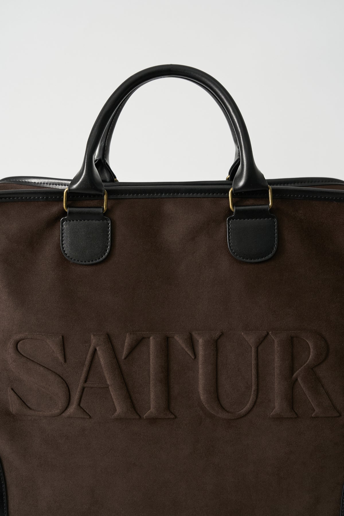 (M) Verona Synthetic Suede Big Boston Bag
