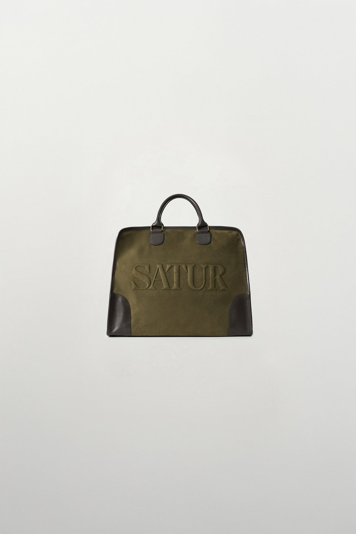 (M) Verona Synthetic Suede Big Boston Bag
