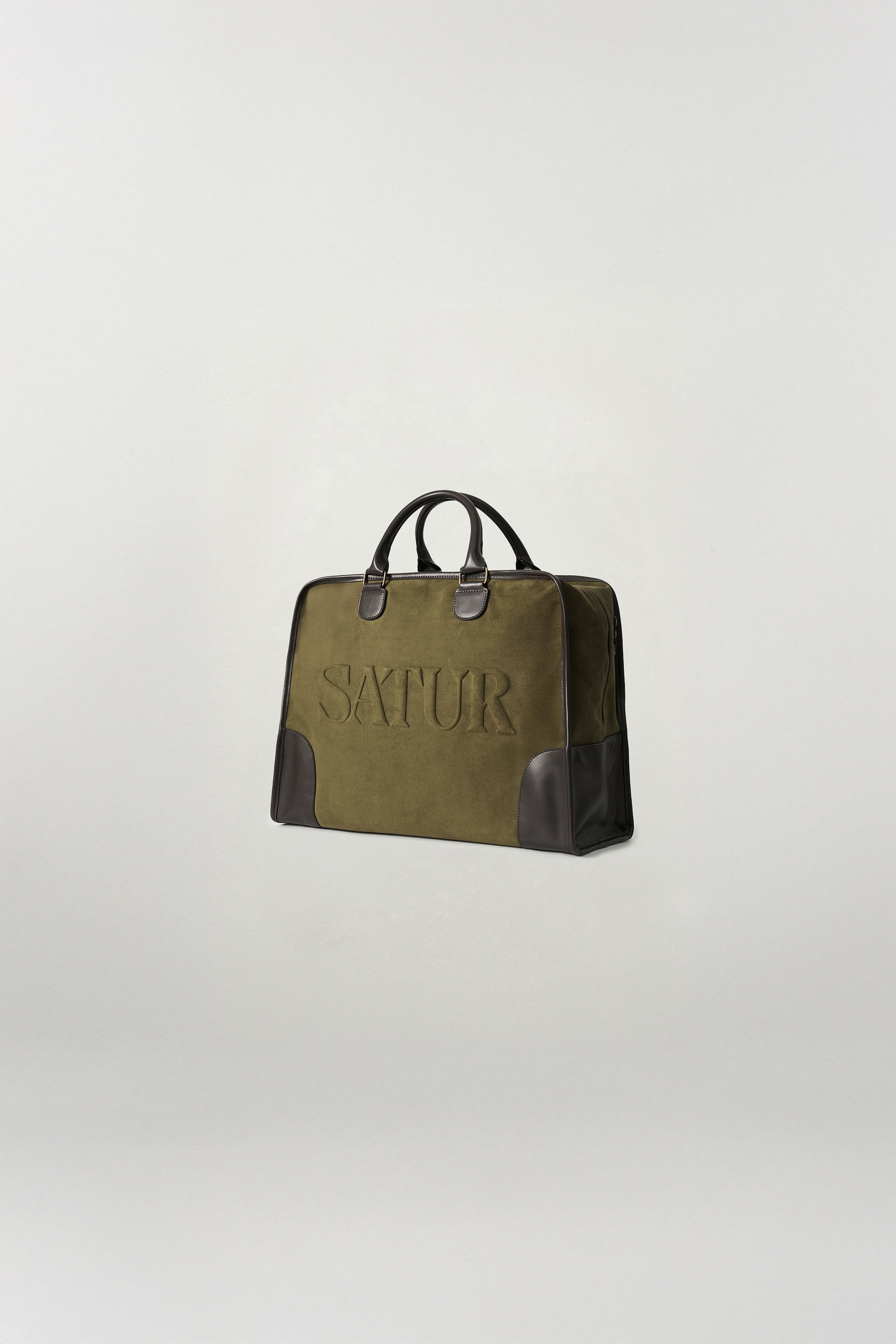 (M) Verona Synthetic Suede Big Boston Bag