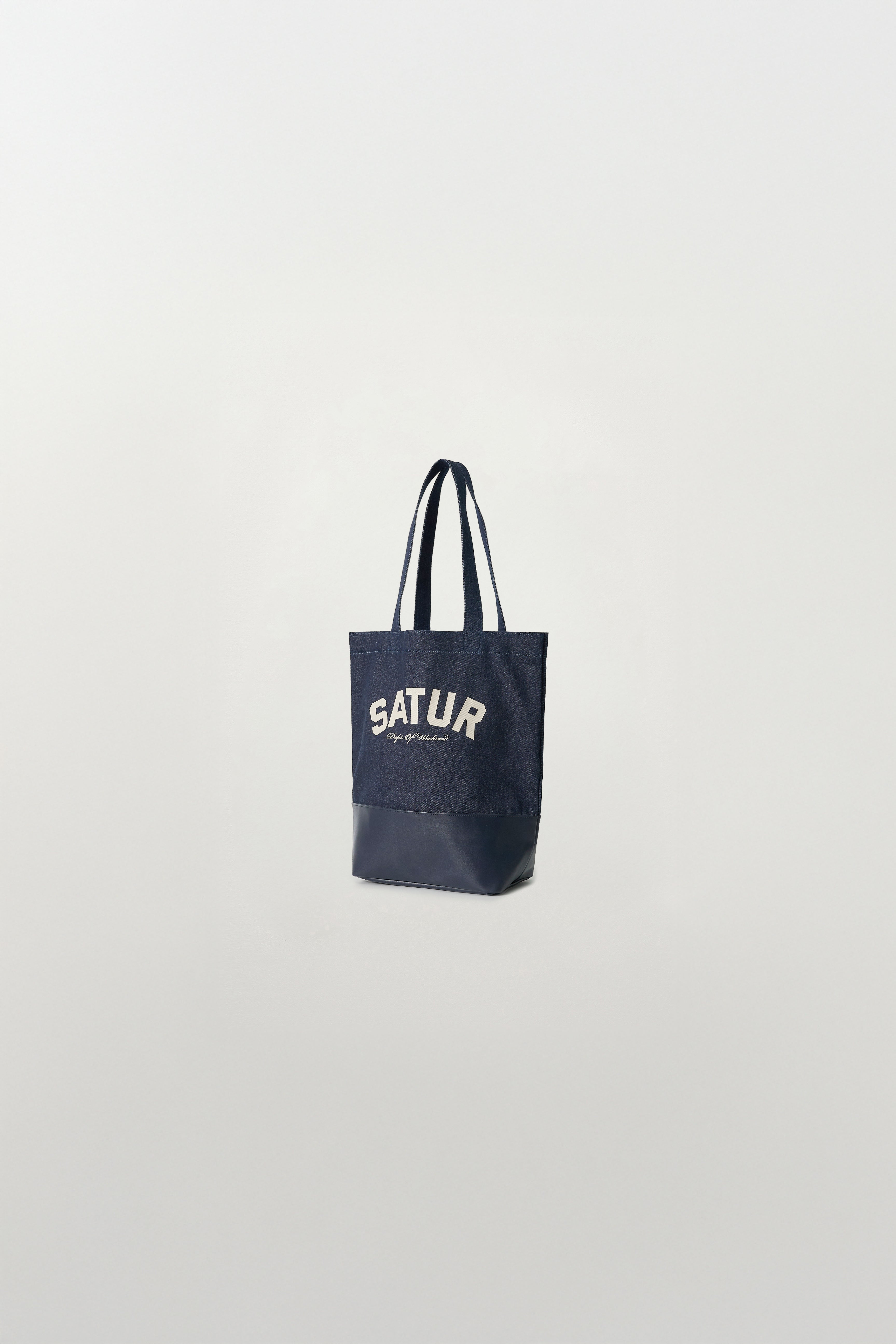 (U) Nonfade Denim Shoulder Bag