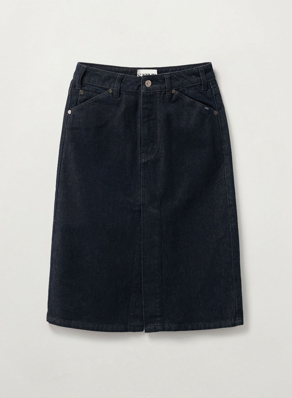 (W) Marradi Denim Midi Skirt