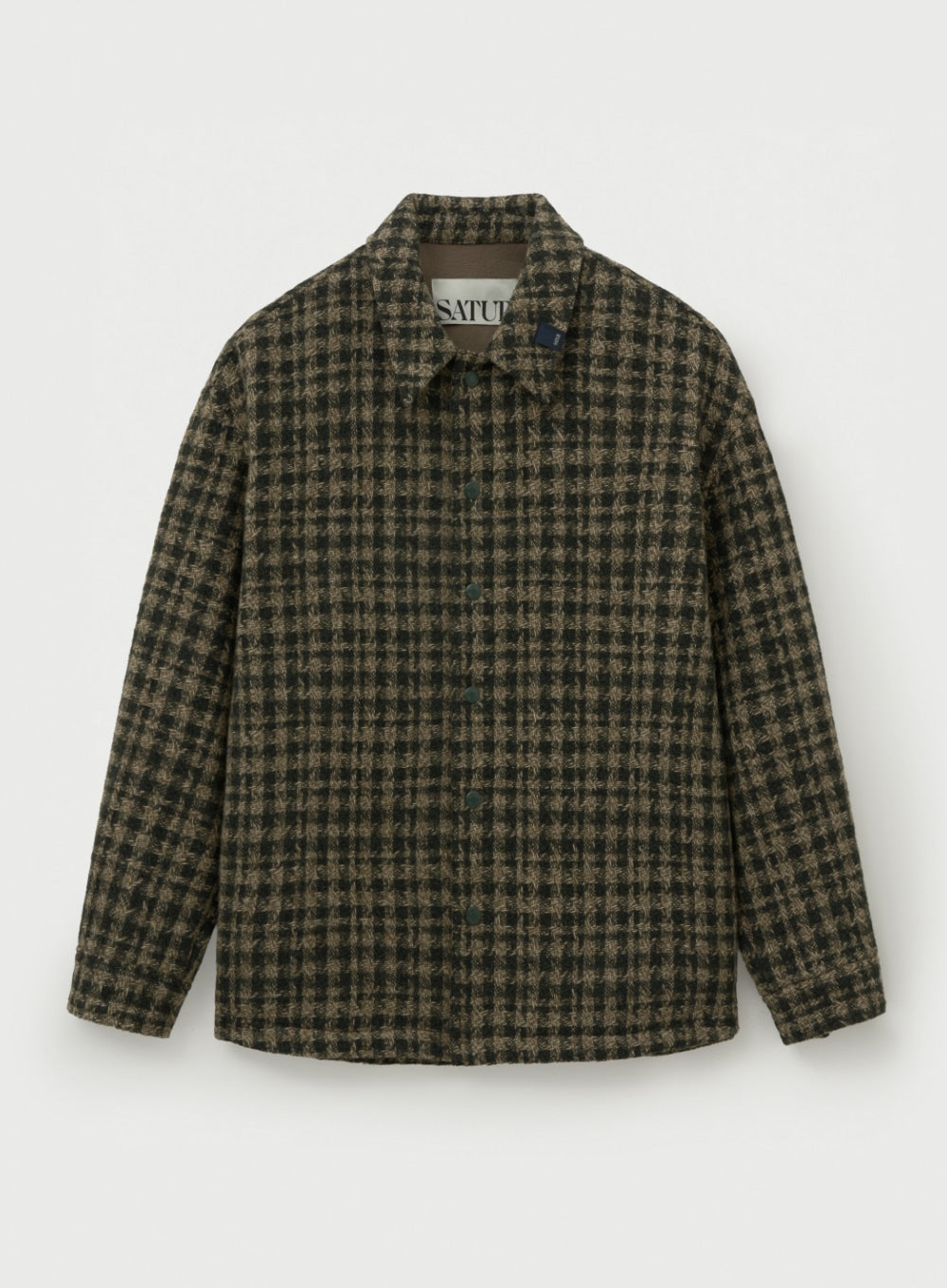 (U) Check Fleece Shirt Jacket