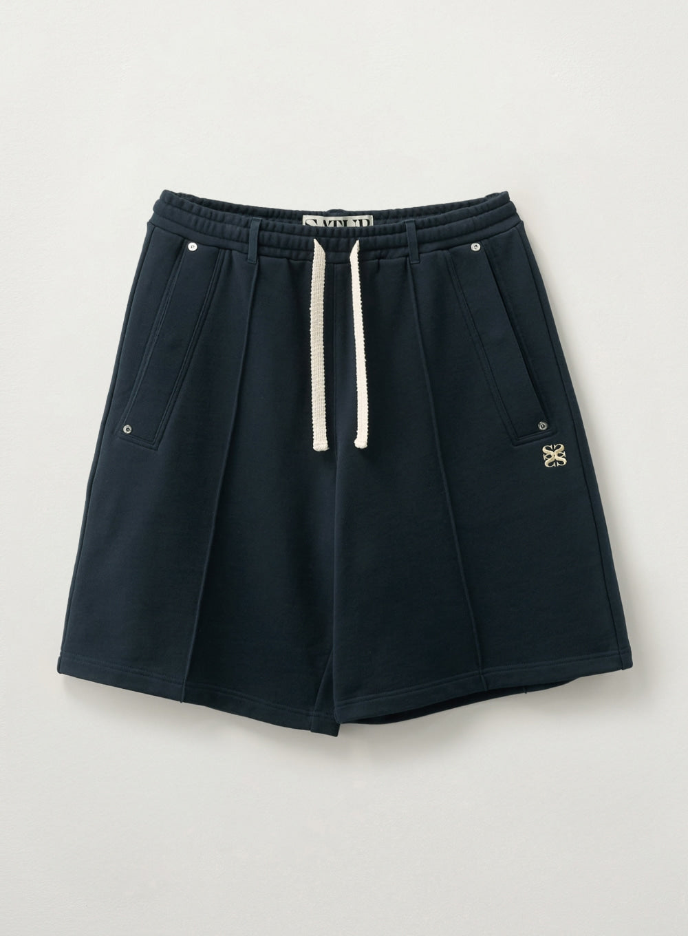 Teo Cotton Half Banding Bermuda Pants
