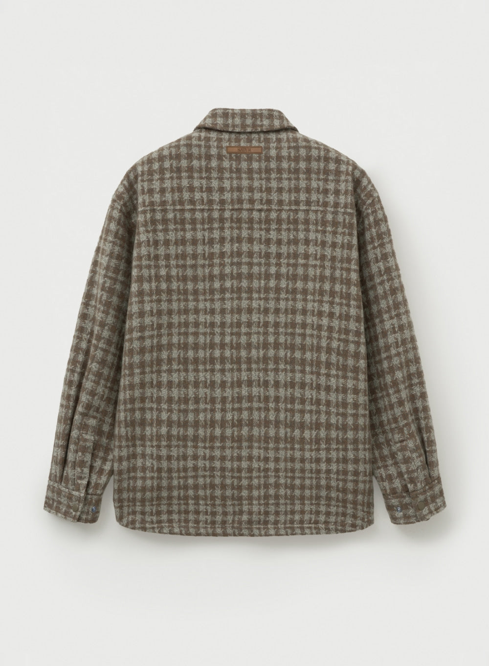 (U) Check Fleece Shirt Jacket