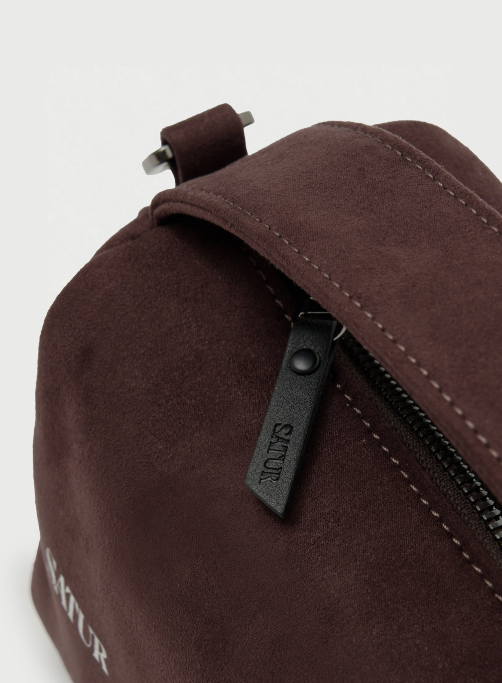 (U) Synthetic Suede Small Square Bag