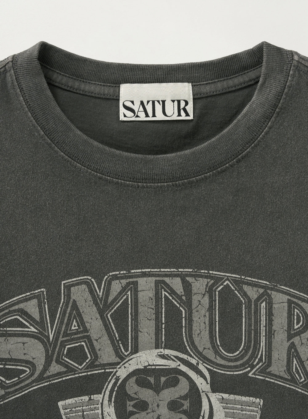 (W) Arch Logo Pigment Washed T-shirt