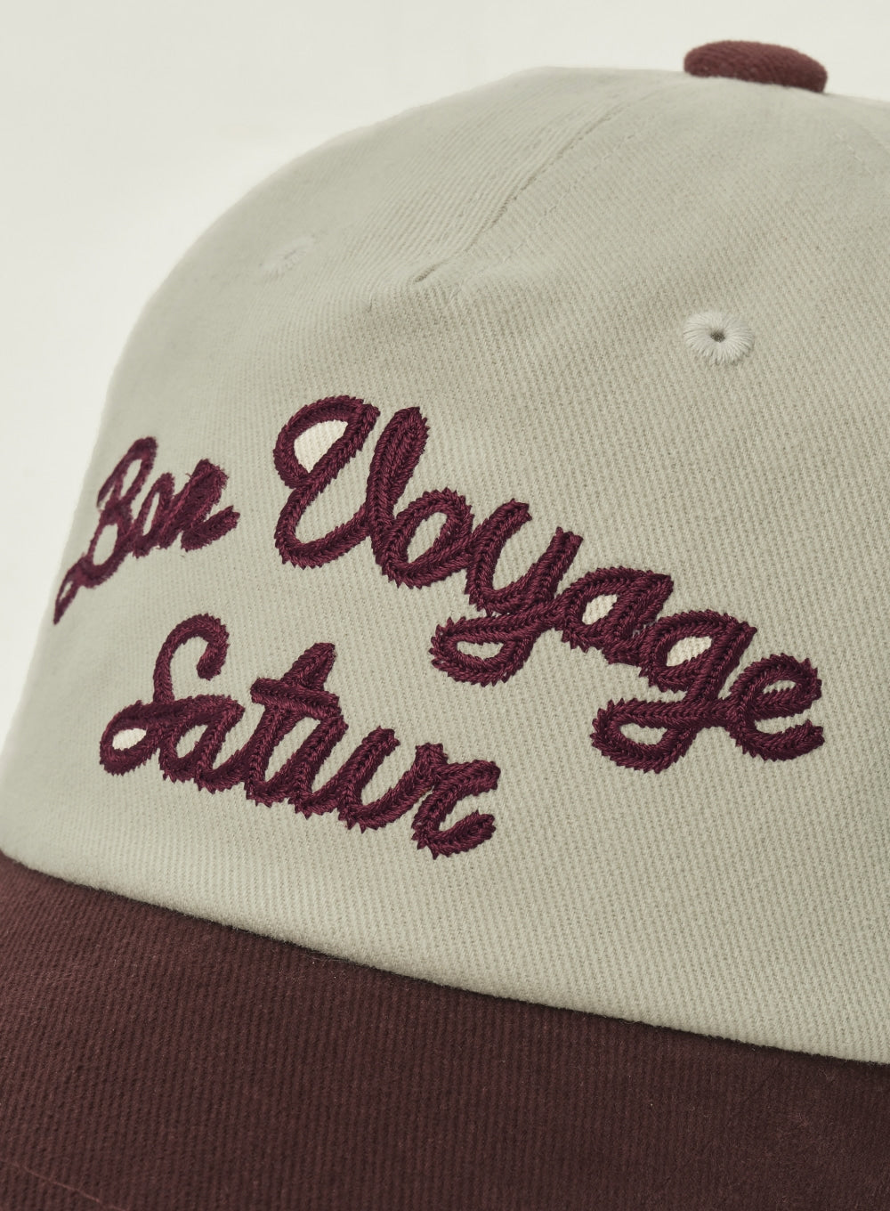 Bon Voyage Contrast 5 Panel Cap