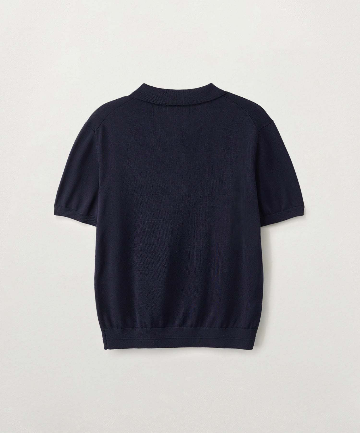 (W) Classic Collar Half Knit
