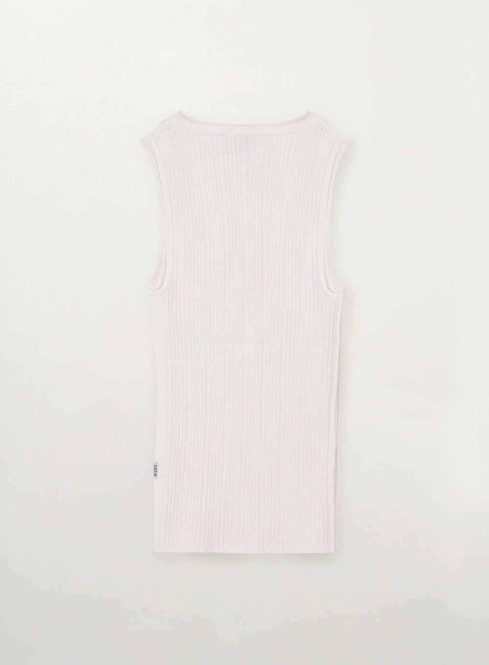 (W) Ribbed Sleeveless Knit