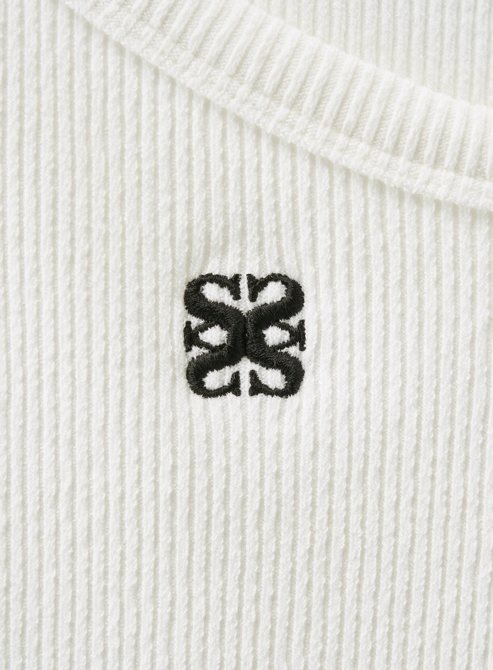 (W) Unbalance Neck Logo Sleeveless